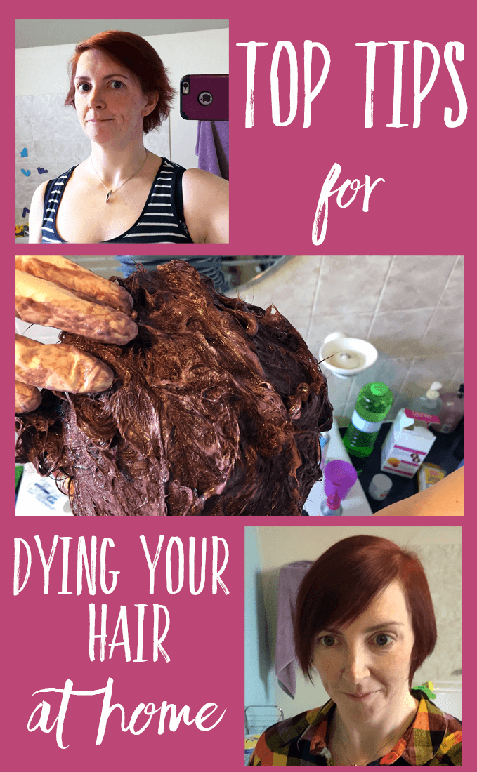 Top tips for dying your hair at home