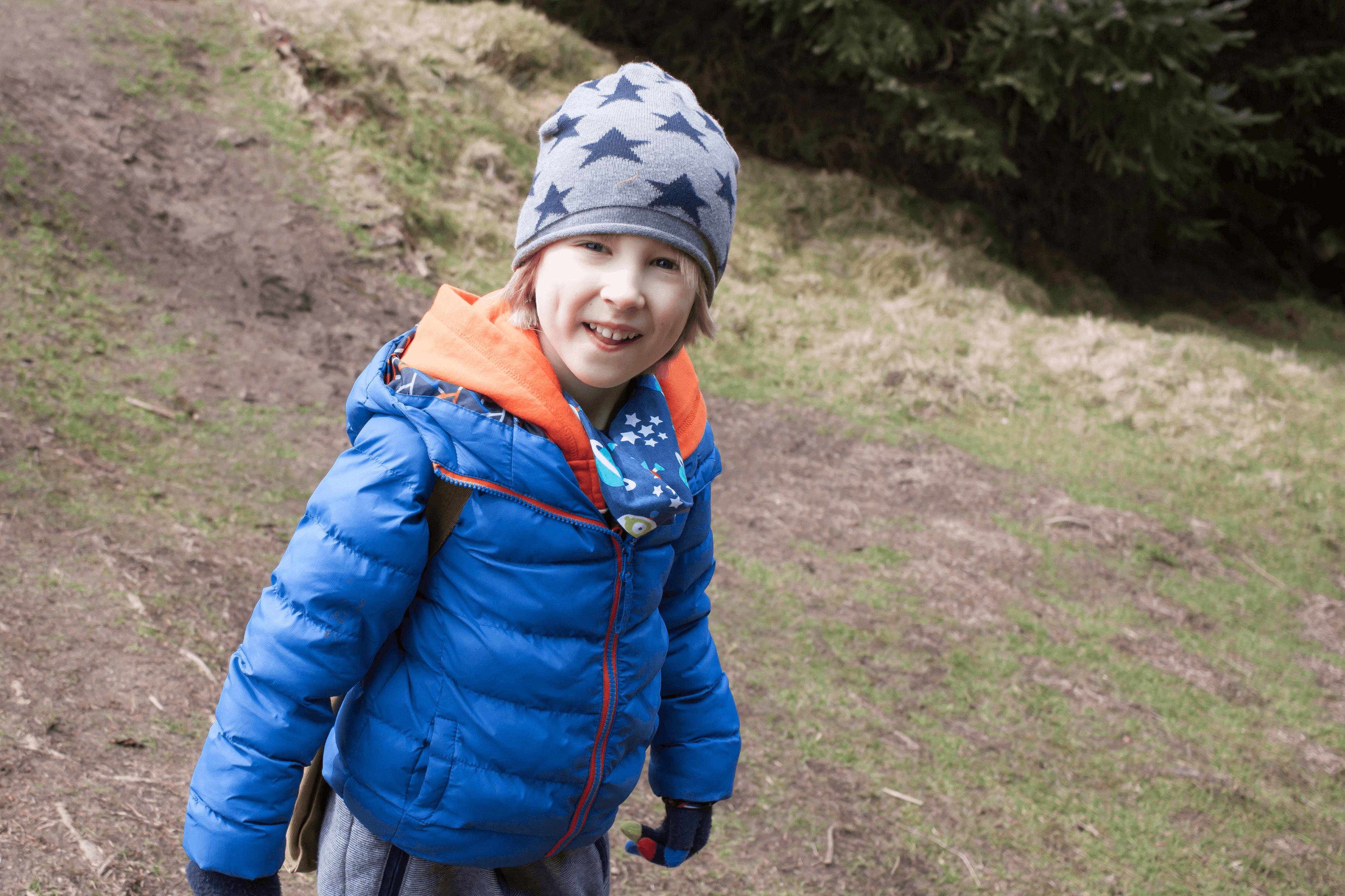 Toby on The Highway Rat trail at Gisburn Forest