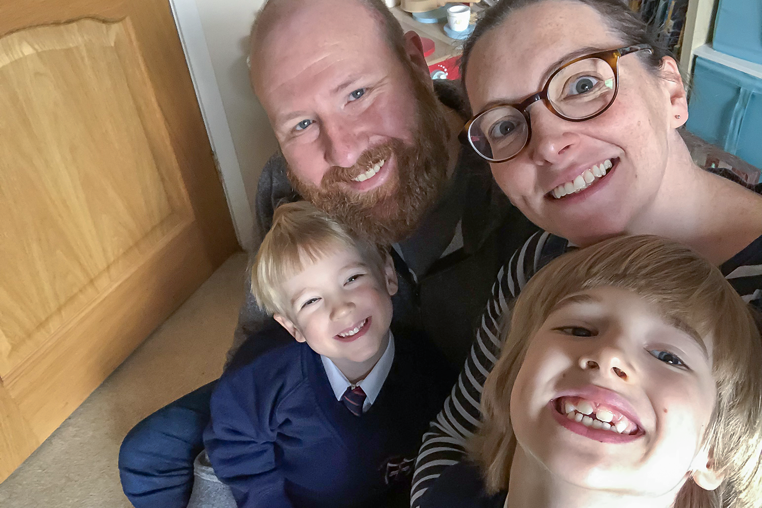 A family selfie - Me & Mine September 2019