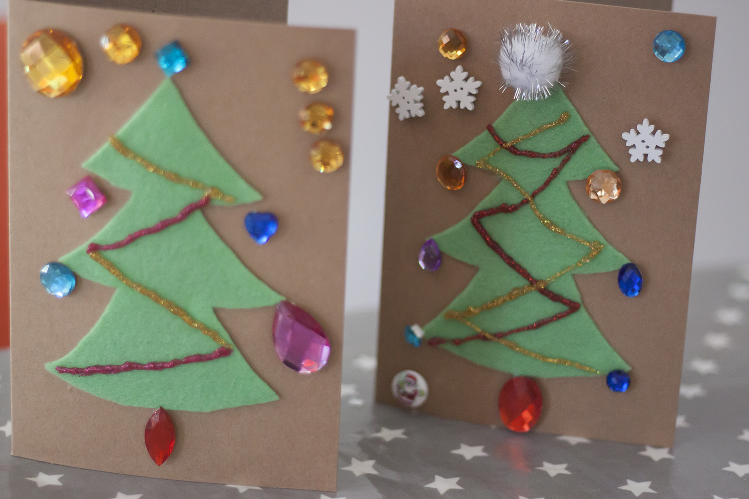 Christmas Tree Christmas card craft
